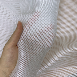 Сетка 3D трехслойная Air mesh 160 гр/м2, цвет Белый (на отрез)  в Владимире