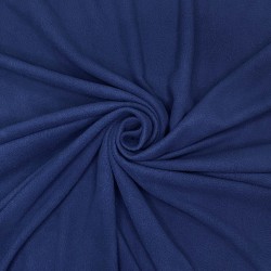 Флис Односторонний 130 гр/м2, цвет Темно-синий (на отрез)  в Владимире