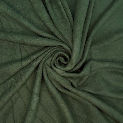 Ткань Флис Односторонний 130 гр/м2, цвет Темный хаки (на отрез)  в Владимире