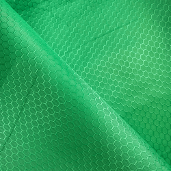 Ткань Оксфорд 300D PU Рип-Стоп СОТЫ, цвет Зелёный (на отрез)  в Владимире